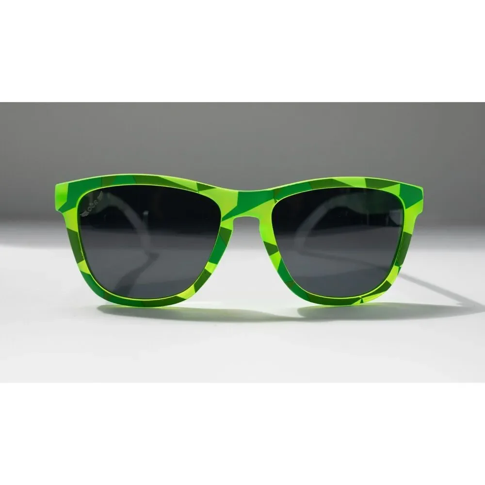 Goodr OG OCRWC Black/Green Polarized Sunglasses G00143-OG-BK1-NR - Picture 11 of 12